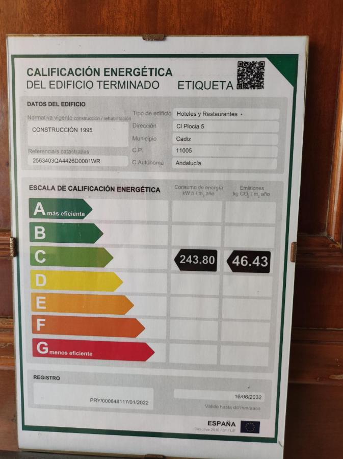 Hostal Bahia Cadiz Bagian luar foto